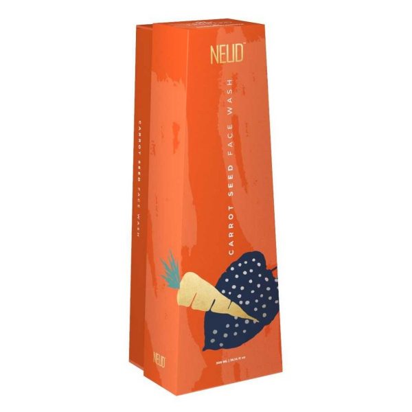 Neud Carrot Seed Premium Face Wash (300 ml) - Image 5