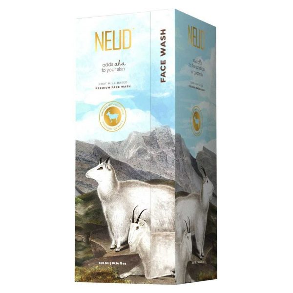 Neud Goat Milk Premium Face Wash (300 ml) - Image 3