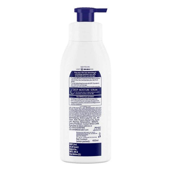 Nivea Body Lotion Aloe Protection SPF 15 (200 ml) - Image 2