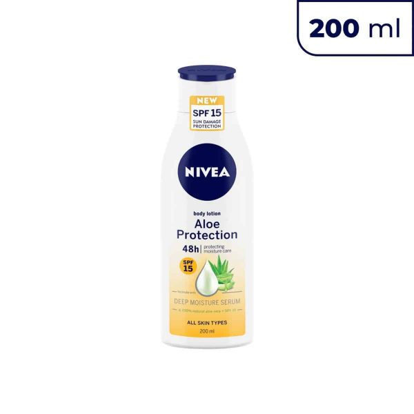 Nivea Body Lotion Aloe Protection SPF 15 (200 ml)