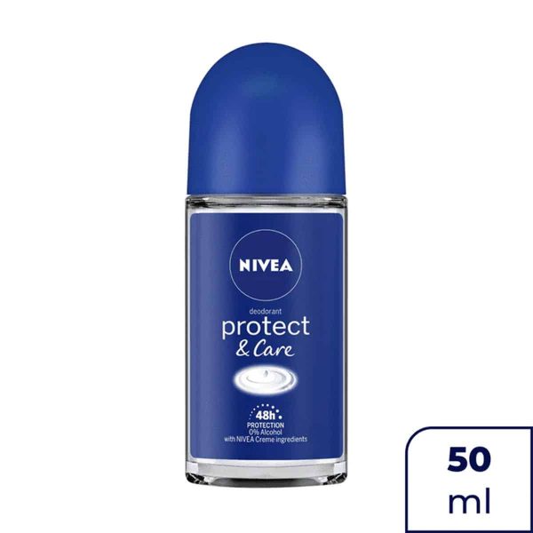 Nivea Deodorant Roll On Protect & Care (50 ml)