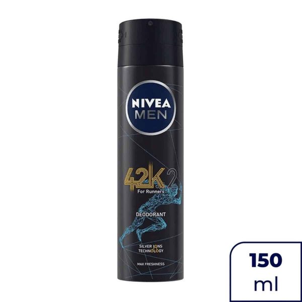Nivea Men's 42k For Runners Deodorant (150 ml)