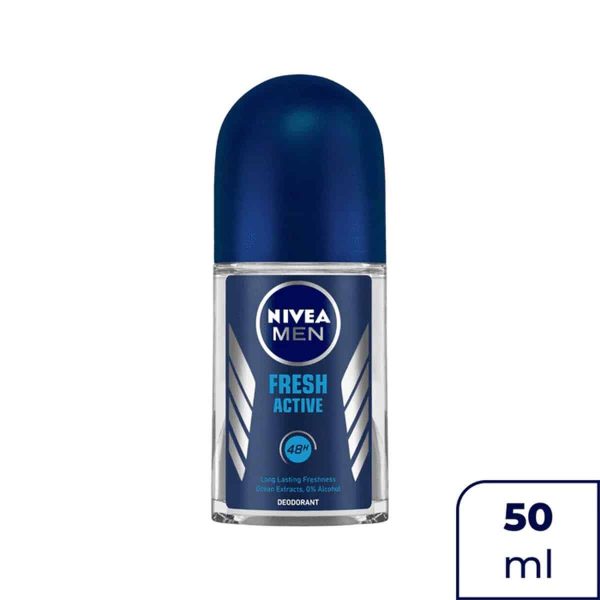 Nivea Men's Deodorant Roll-On Fresh Active (50 ml)