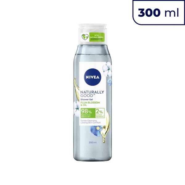 Nivea Shower Gel Plum Blossom & Oil (300 ml)