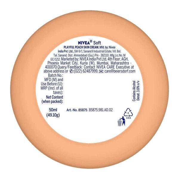 Nivea Soft Moisturising Cream Playful (100 ml) - Image 4