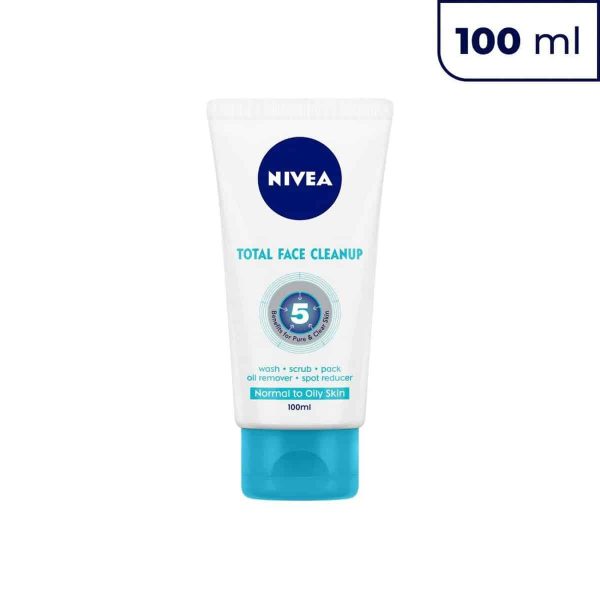 Nivea Total Face Clean Up (100 ml)
