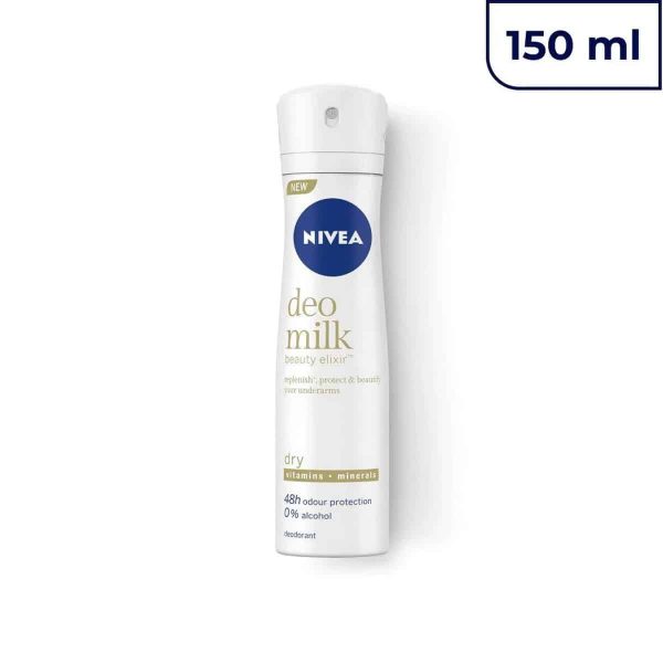 Nivea Women's Deodorant Deo Milk Dry (150 ml)
