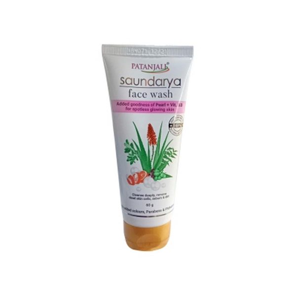 Patanjali Saundarya Face Wash (60gm)