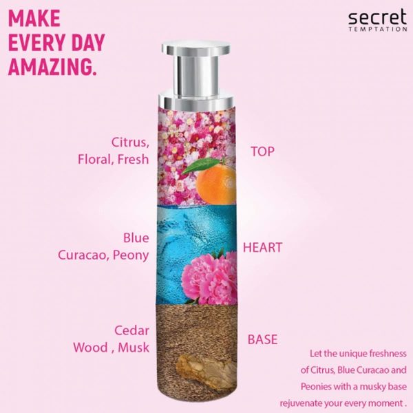 Secret Temptation Bohemia Day Spray Perfume (100 ml) - Image 3