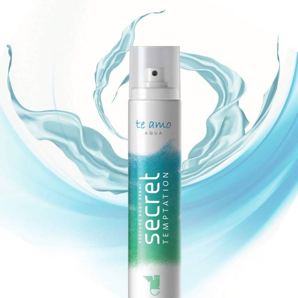 Secret Temptation Te Amo Aqua Perfume Body Spray (120 ml) - Image 2