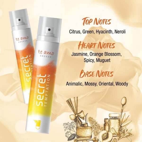 Secret Temptation Te Amo Breeze Perfume Body Spray (120 ml) - Image 4