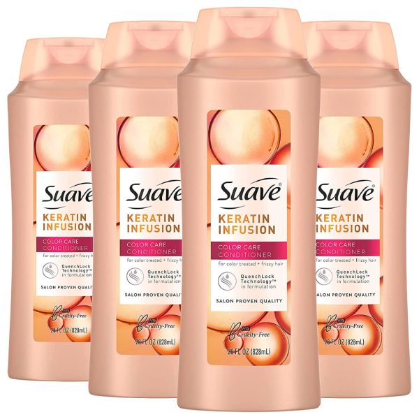 Suave Color Care Conditioner Pack Of 4 (828 ml)