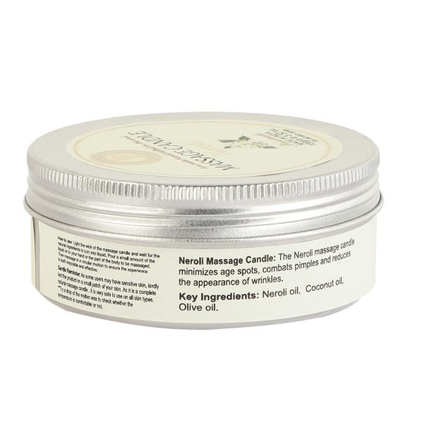 Tatvik Manisugandha Neroli and Jojoba Aroma Therapy Massage Candles (100 gm) - Image 3