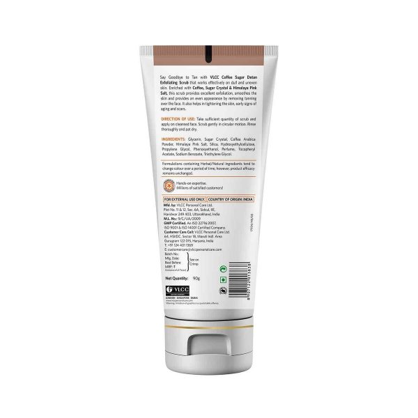 VLCC Coffee Sugar De Tan Exfoliating Scrub (90g) - Image 2