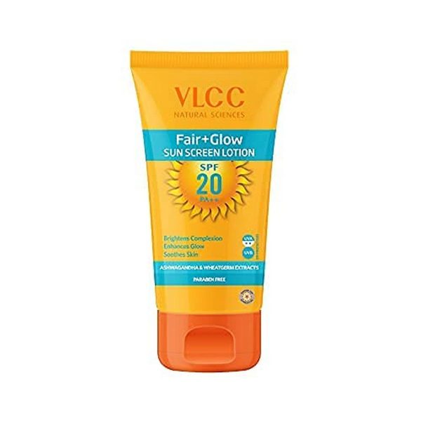 VLCC Fair+Glow Sun Screen Lotion SPF 20 PA++