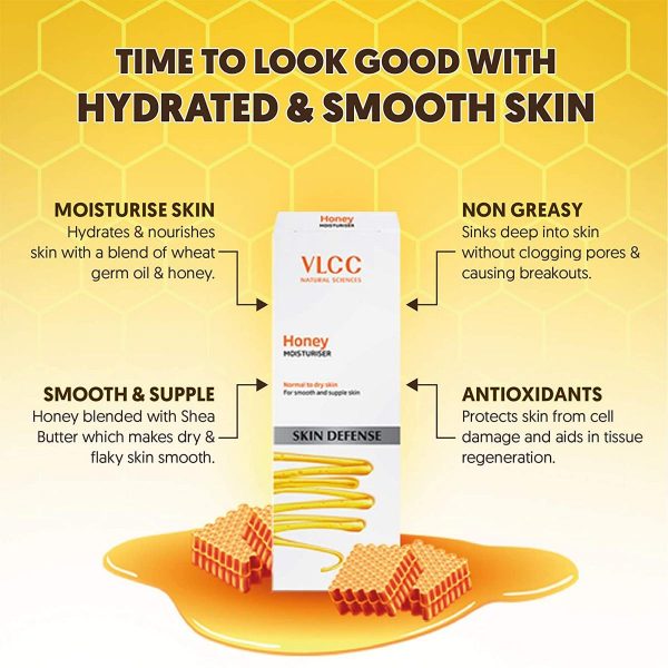 VLCC Natural Sciences Skin Defense Honey Moisturiser (100ml) - Image 5