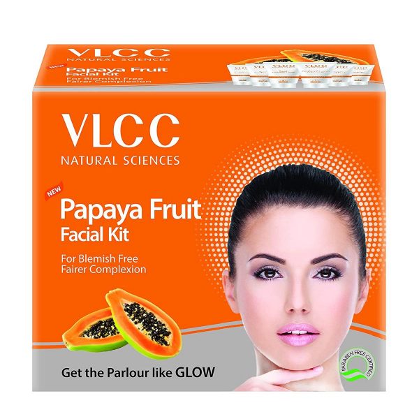 VLCC Papaya Fruit Facial Kit, 60g