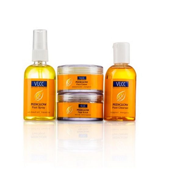 VLCC Pedi Glow Foot Care Kit Combo Pack Of 4