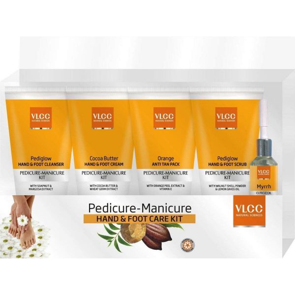 VLCC Pedicure-Manicure Hand & Foot Care Kit 150g+60 ml  - Image 4