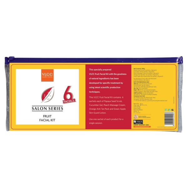 VLCC Salon Series Fruit Facial Kit 6 Facials 300g