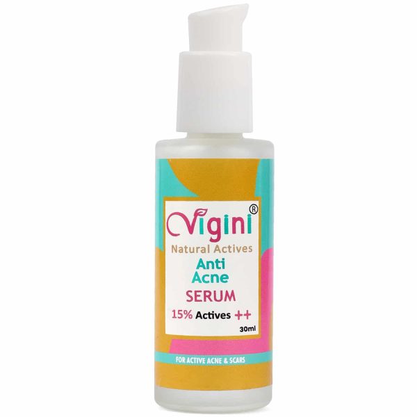 Vigini 15% Actives Anti-Acne Face Serum (30 ml)