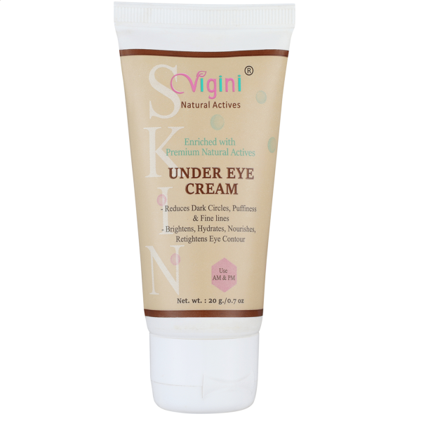 Vigini Under Eye Dark Circle Wrinkles Removal Cream (20 gm)