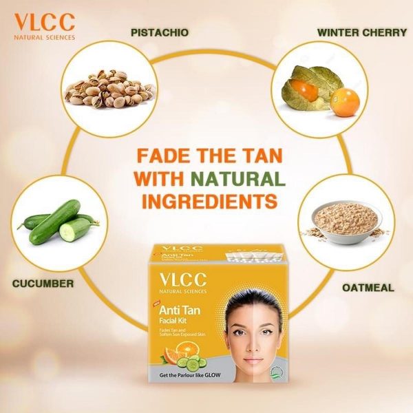 VLCC Anti Tan Single Facial Kit (60gm) - Image 3