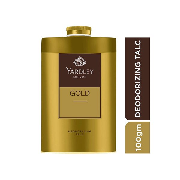 Yardley London Gold Deodorizing Talc for Men (100 g) - Image 2
