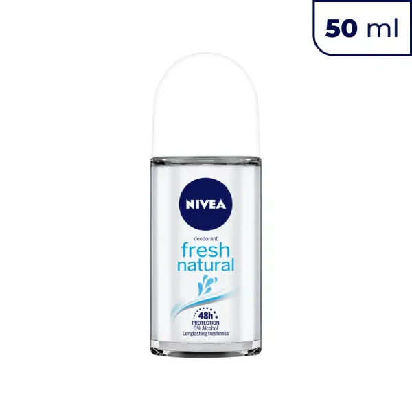 Nivea Deodorant Roll On Fresh Natural (50 ml)